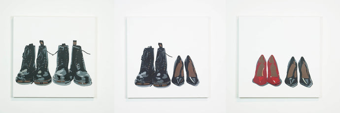 If the Shoe Fits - Triptych.
