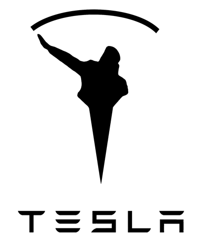 TESLA Sticker -pack of 20