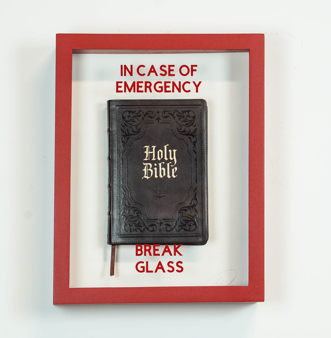 In Case of Emergency Break Glass - Bible