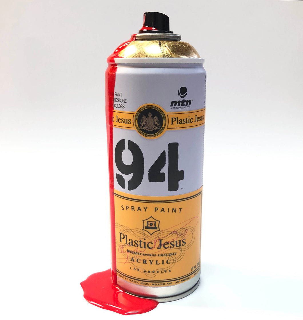 MTN 94 X Veuve Clicquot spray paint can for graffiti